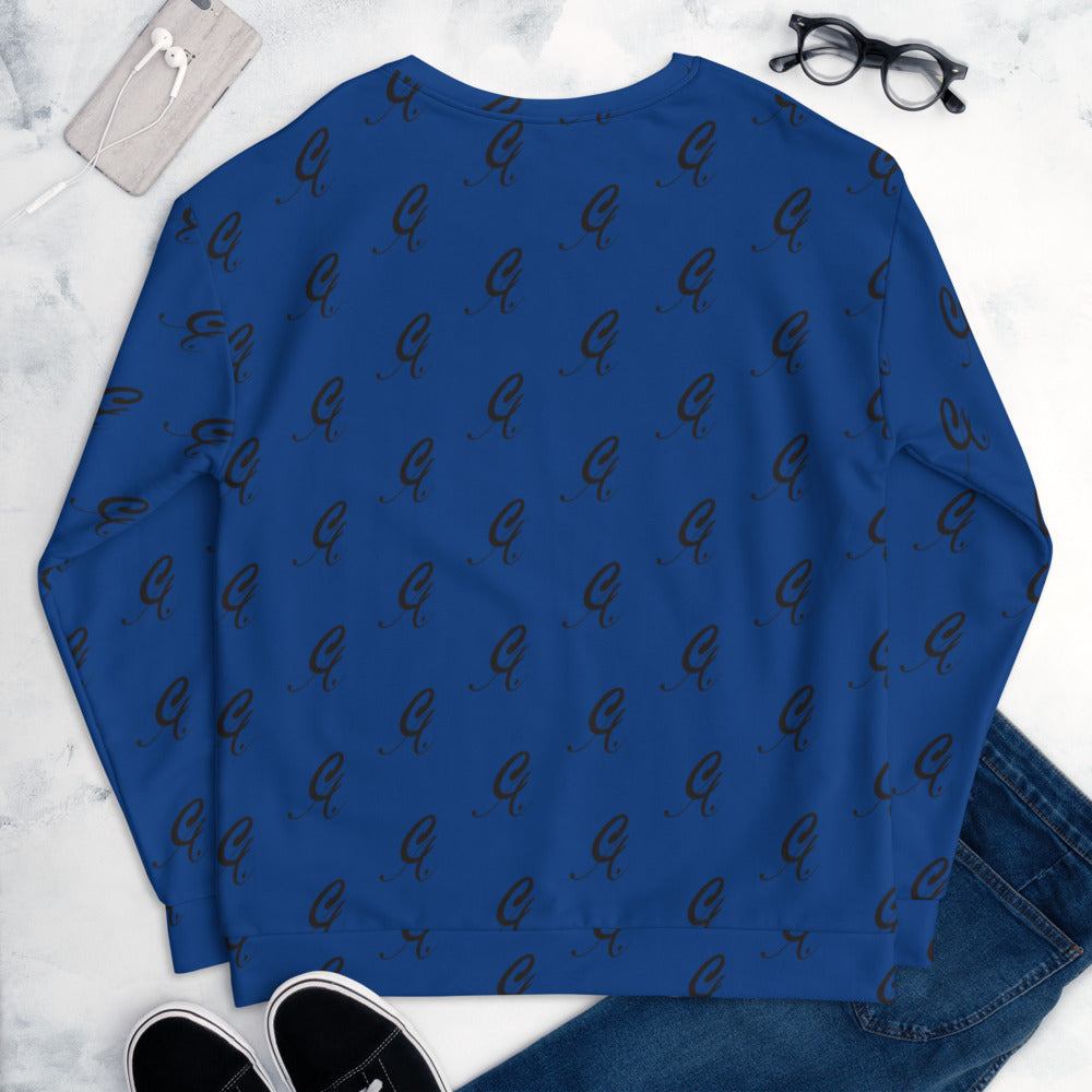 Blue C.A Print AO Sweatshirt