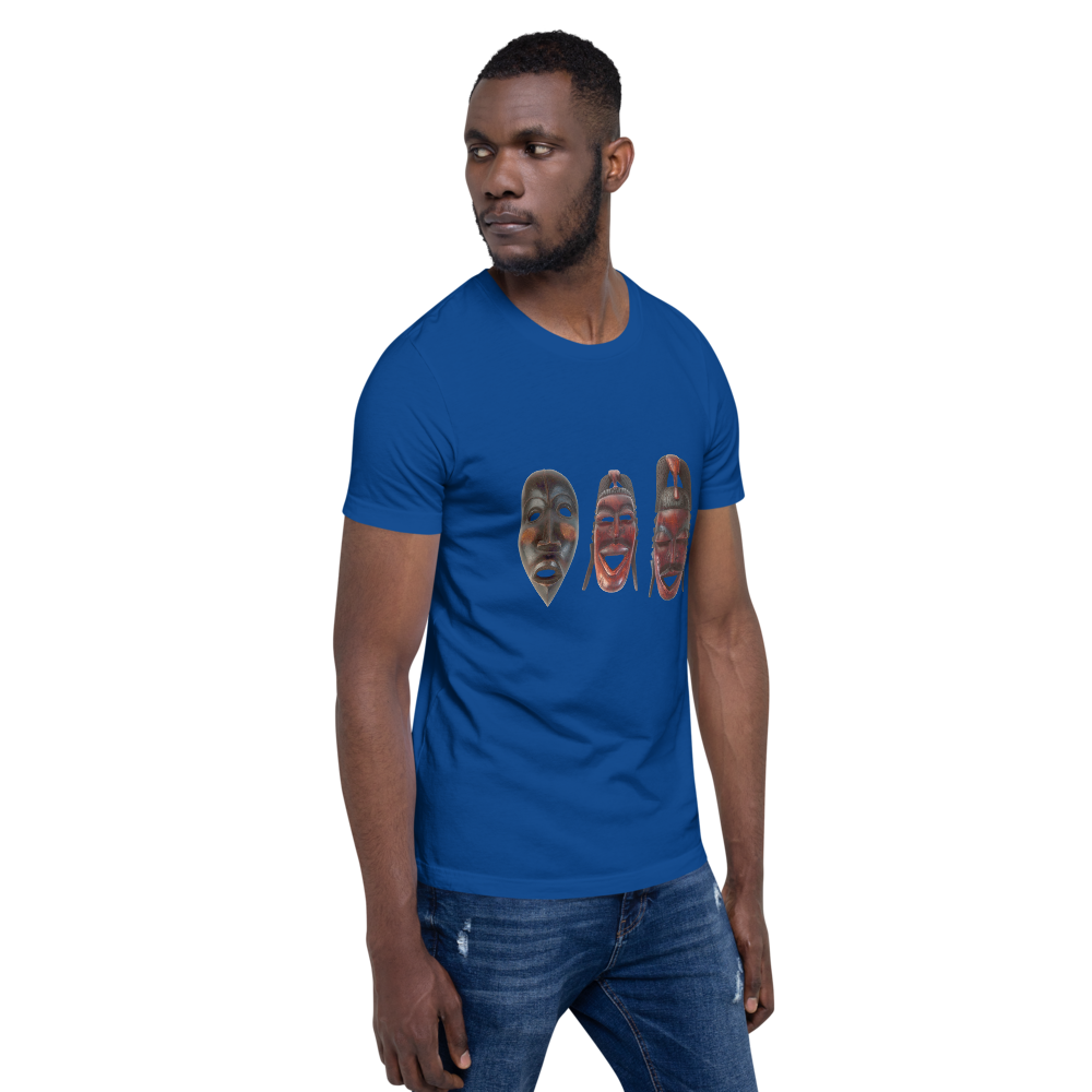 Tribal Masks Short-Sleeve Unisex T-Shirt