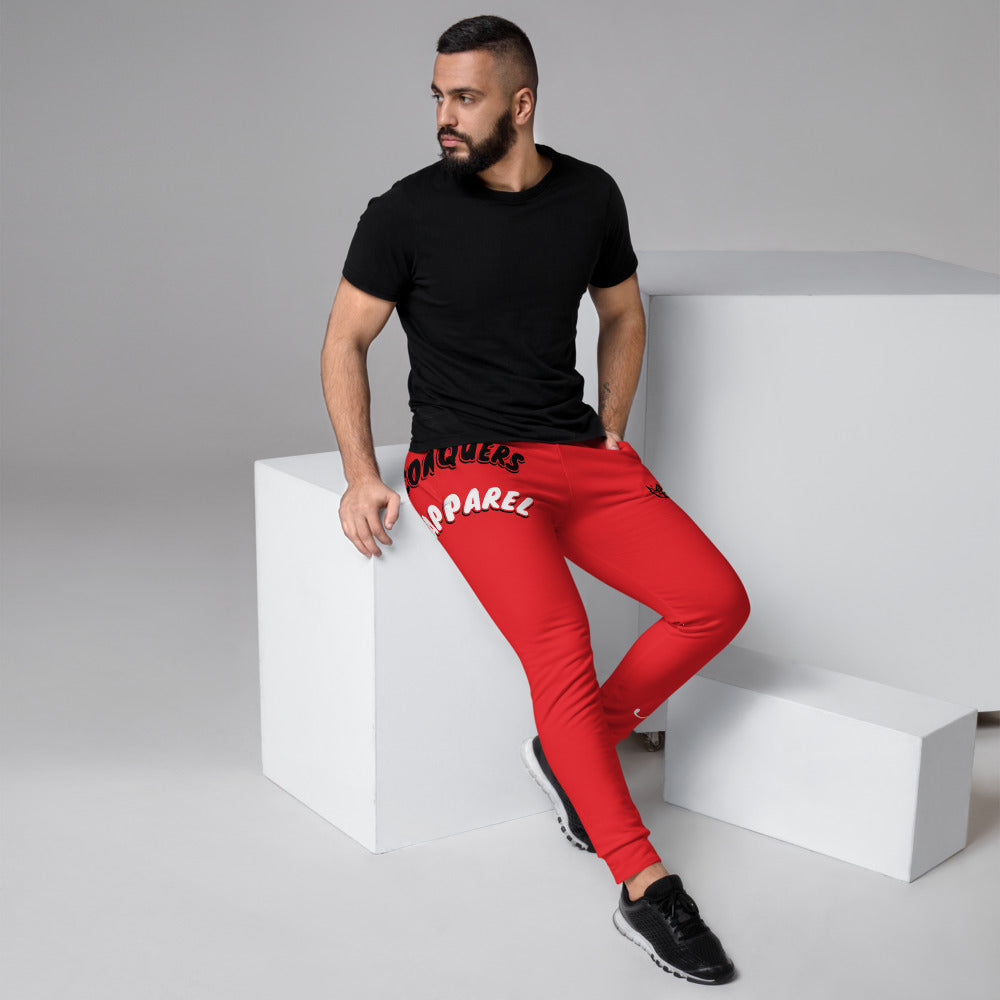 Red Fit Joggers