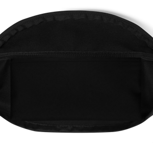 Crowned King Black Fanny Pack