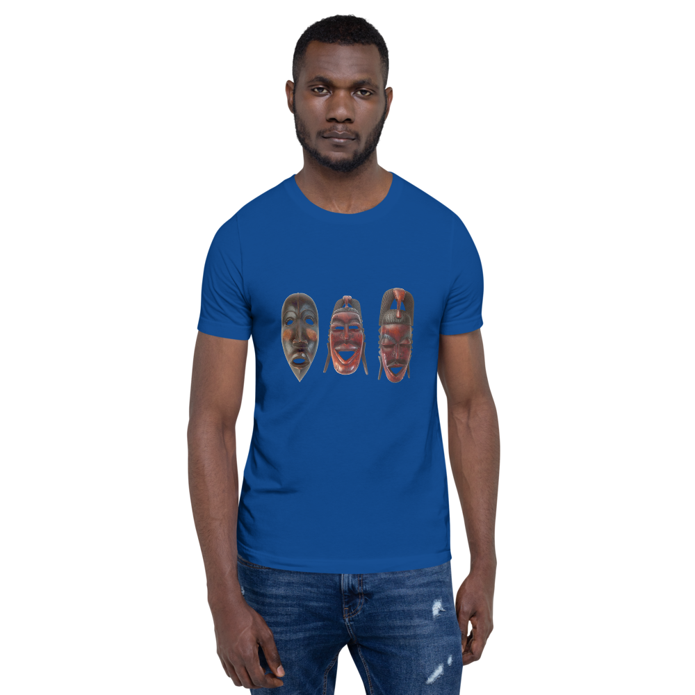 Tribal Masks Short-Sleeve Unisex T-Shirt