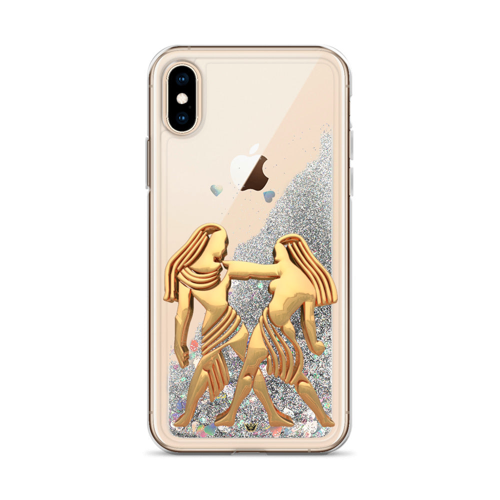 Gemini Liquid Glitter Phone Case