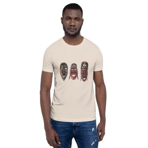 Tribal Masks Short-Sleeve Unisex T-Shirt