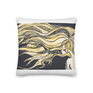 Flowing Heart Premium Pillow