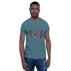 Tribal Masks Short-Sleeve Unisex T-Shirt