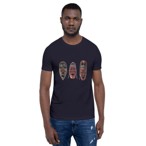 Tribal Masks Short-Sleeve Unisex T-Shirt