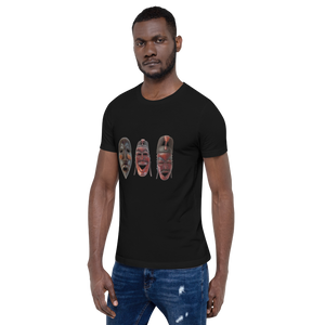 Tribal Masks Short-Sleeve Unisex T-Shirt