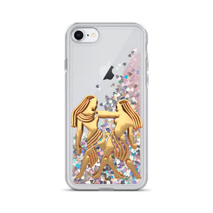 Gemini Liquid Glitter Phone Case