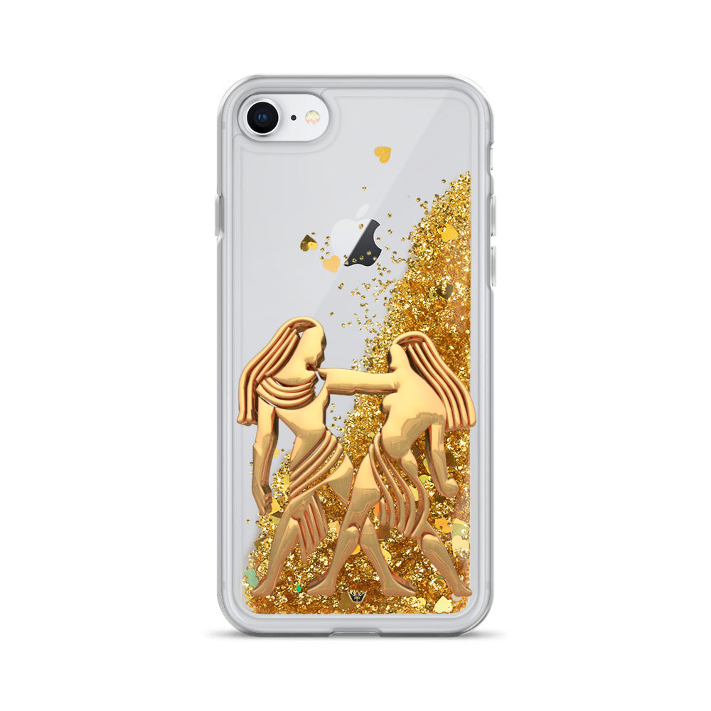 Gemini Liquid Glitter Phone Case