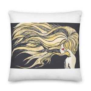 Flowing Heart Premium Pillow