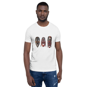 Tribal Masks Short-Sleeve Unisex T-Shirt